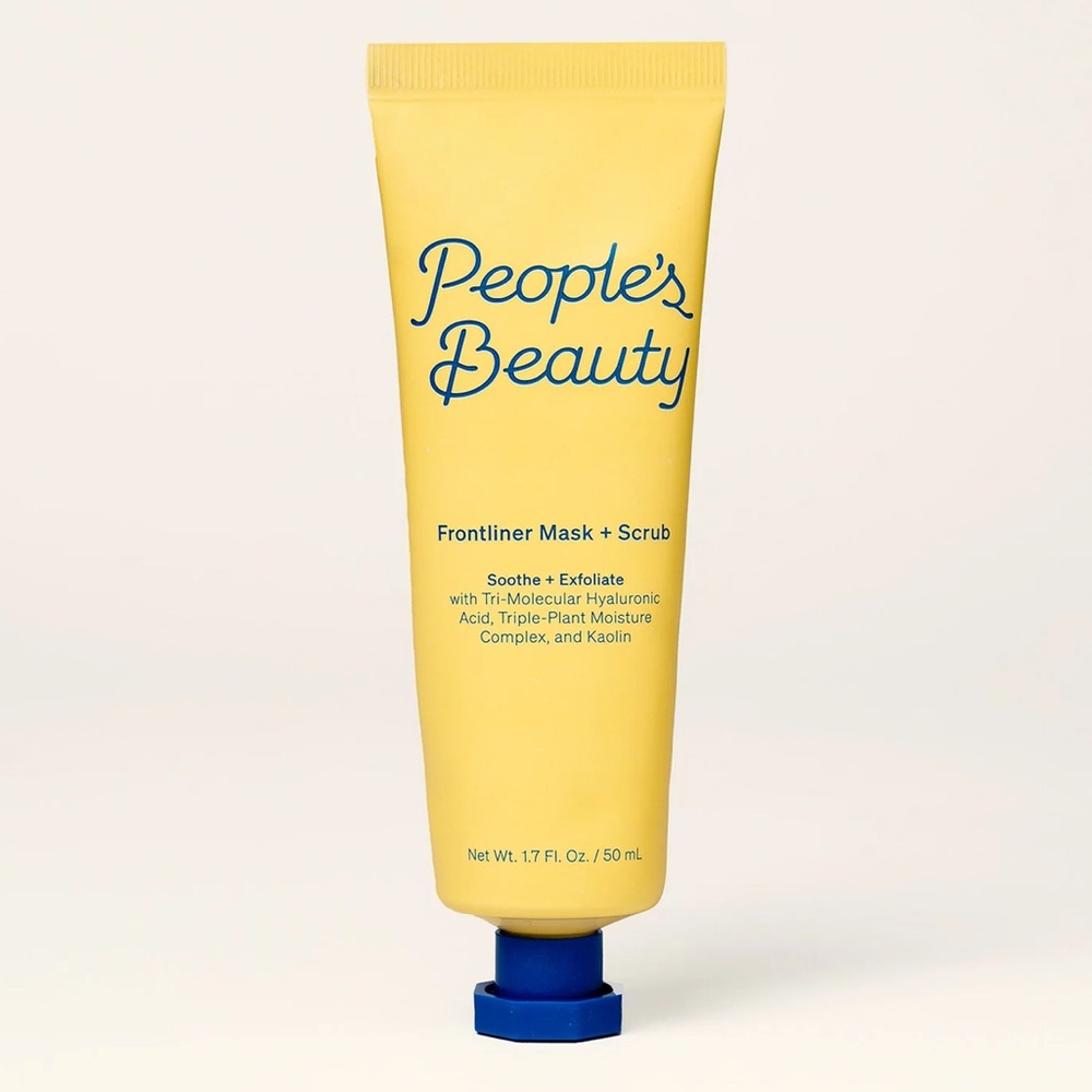*NIB* People's Beauty Frontliner Mask + Scrub, 50 mL